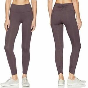 Prana Women XS Purple Textured High Rise Outdoor Athletic Misty Leggings